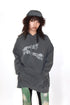 LOGO WASHED HOODIE -CHARCOAL- *Last1